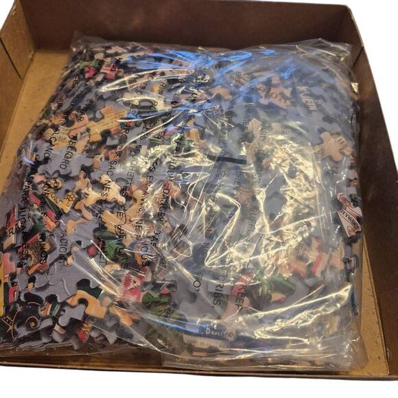 Springbok Off the Vine Wine Bottle Labels 1000 pc Jigsaw Puzzle - Picture 3 of 5